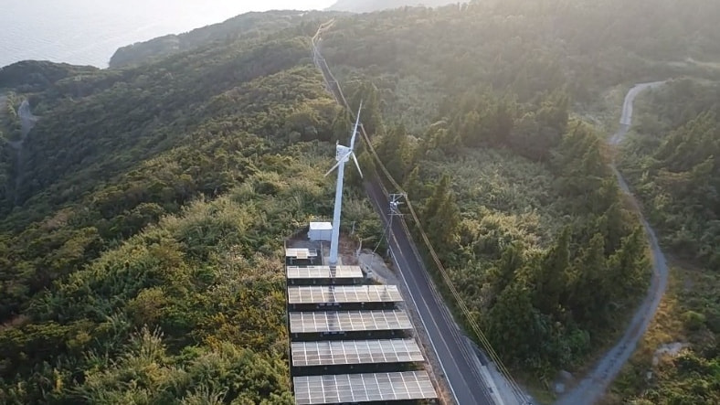 画像脇岬発電所(長崎県長崎市)